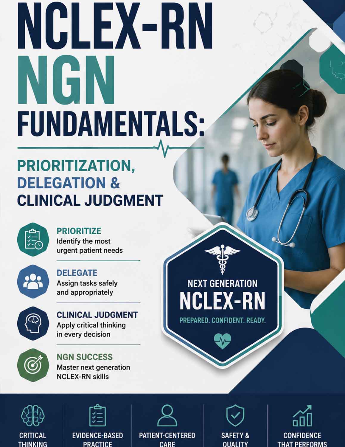 NCLEX-RN NGN Fundamentals: Prioritization, Delegation & Clinical Judgment