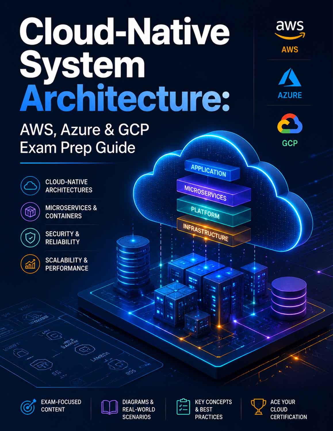 Cloud-Native System Architecture: AWS, Azure & GCP Exam Prep Guide