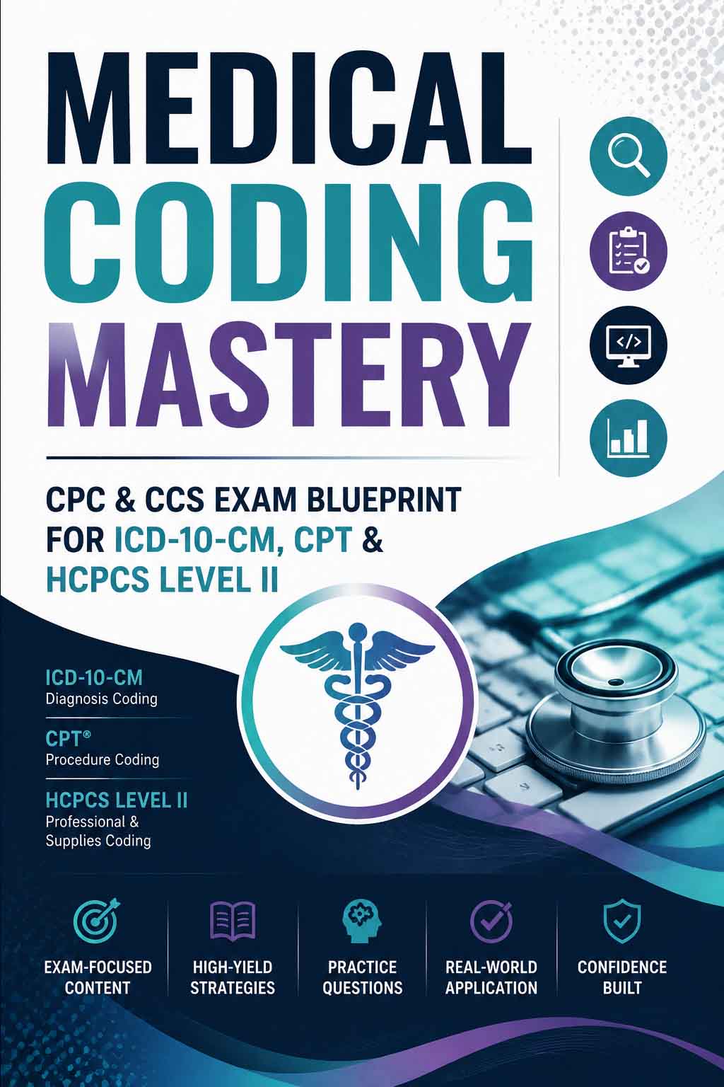 Medical Coding Mastery: CPC & CCS Exam Blueprint for ICD-10-CM, CPT & HCPCS Level II