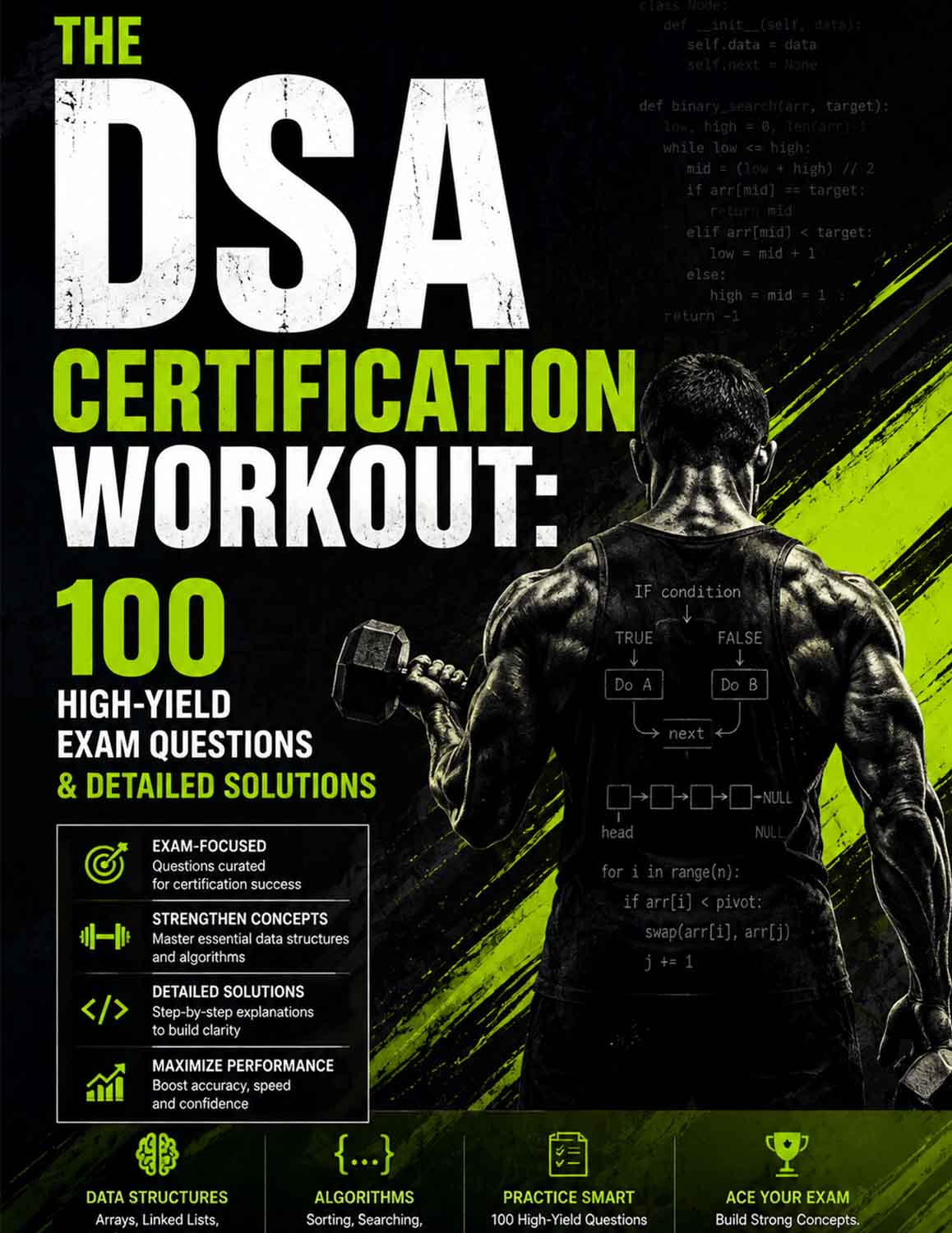 The DSA Certification Workout: 100 High-Yield Exam Questions & Detailed Solutions