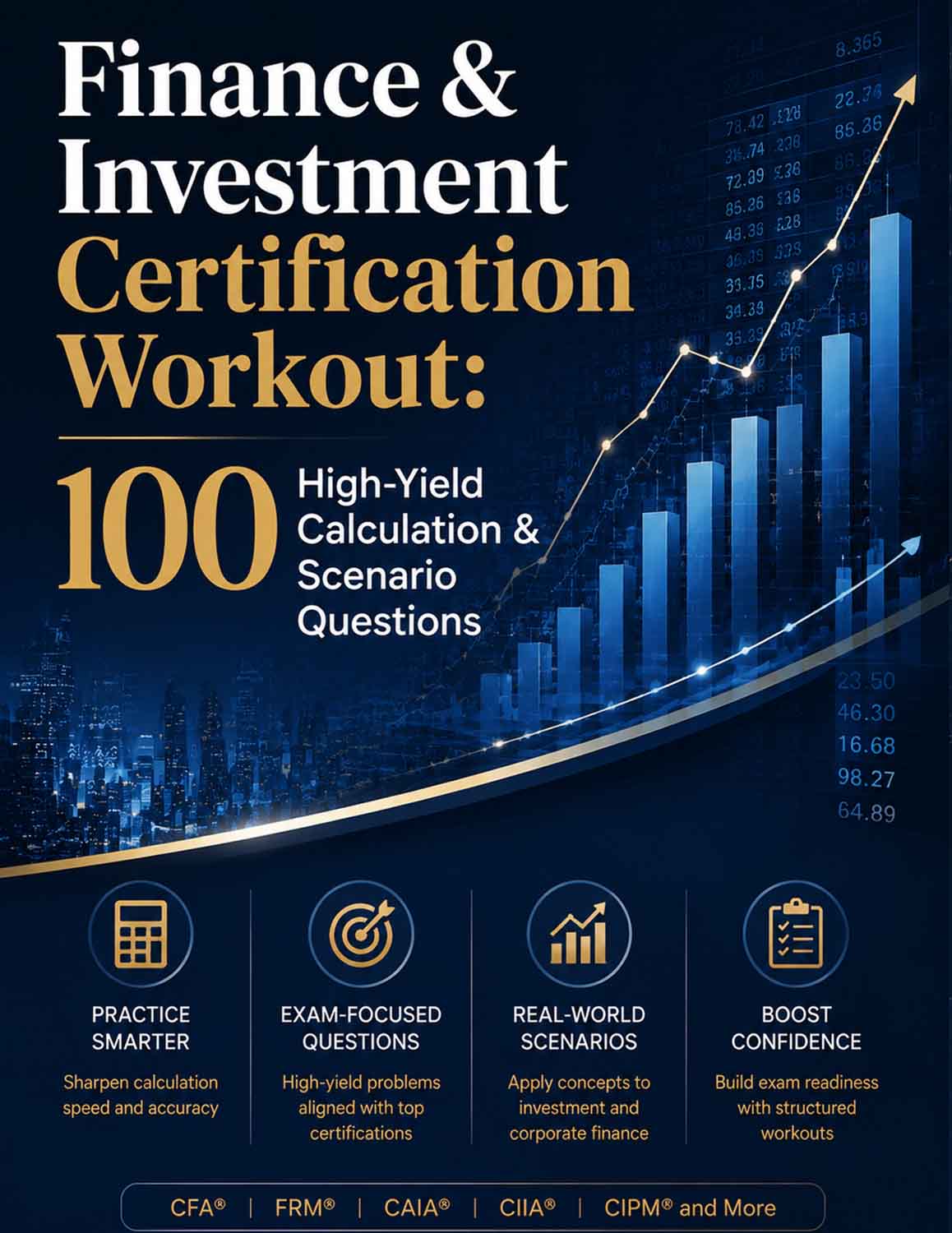 Finance & Investment Certification Workout: 100 High-Yield Calculation & Scenario Questions