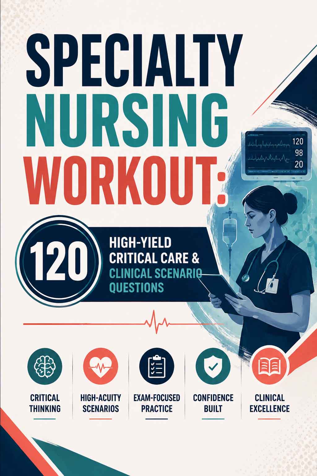 Specialty Nursing Workout: 120 High-Yield Critical Care & Clinical Scenario Questions